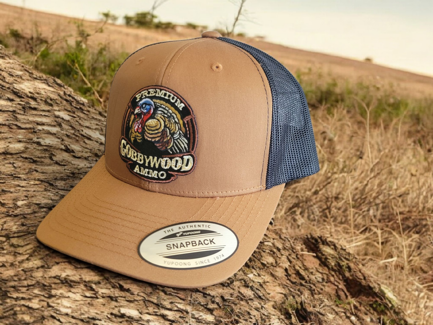 Brown GobbyWood Snapback