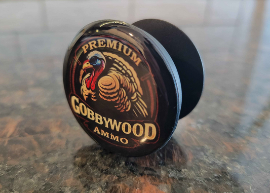 GobbyWood Ammo Phone Pop stand / Grip.