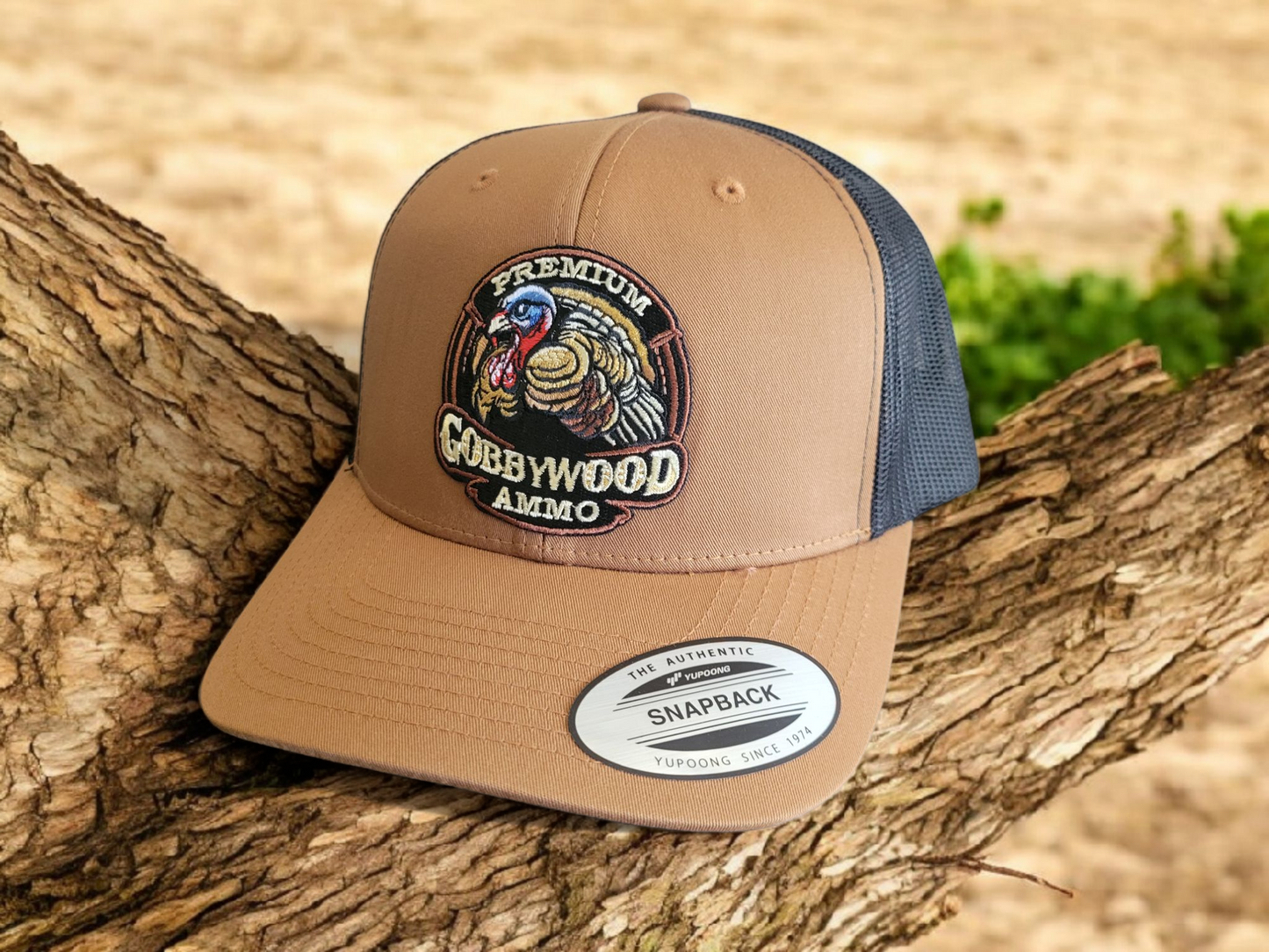 Brown GobbyWood Snapback